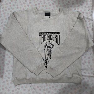 Fear of God Grey Print Long-Sleeve Sweatshirt